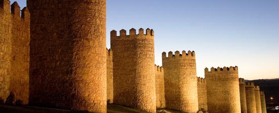 Ávila. Murallas. Patrimonio de la Humanidad. España